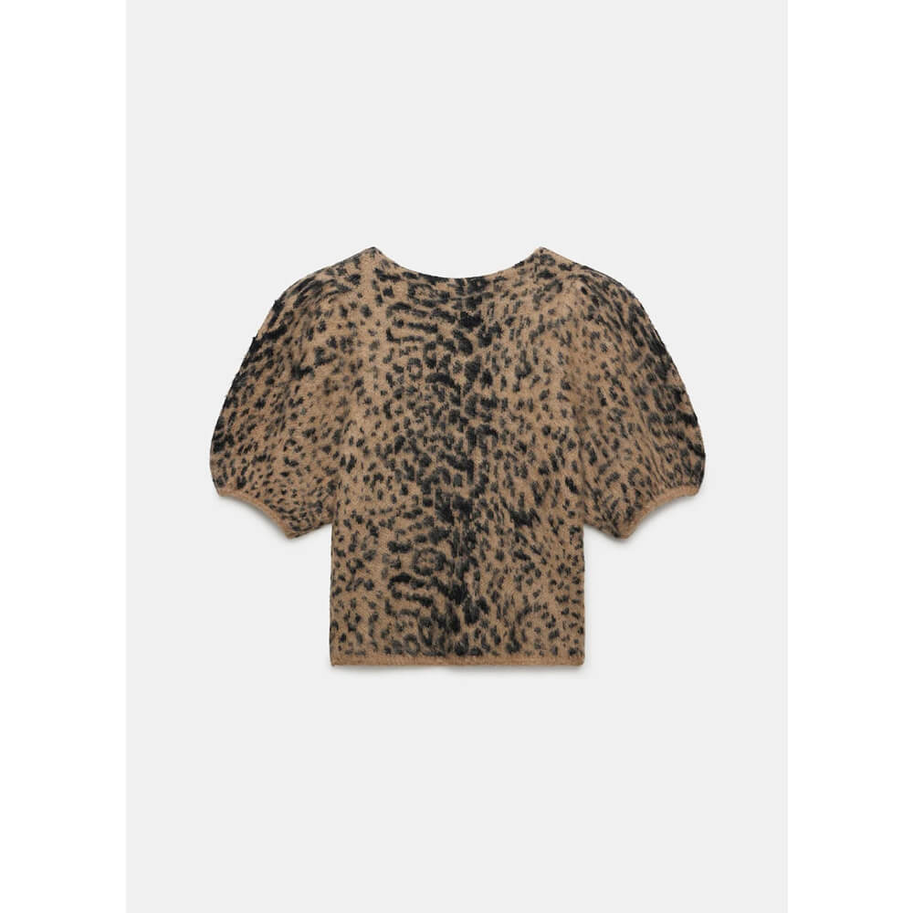 Mint velvet leopard jumper hotsell